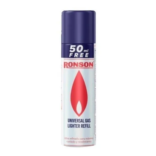 Gas Ronson Para Recargar Encendedores 300ml