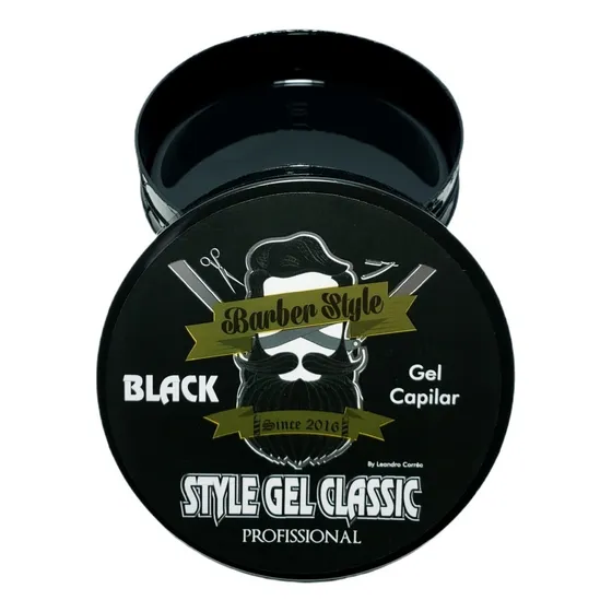 Gel Classic Style Black 240 G Cx C 10 Unidades Cada R$ 8,50