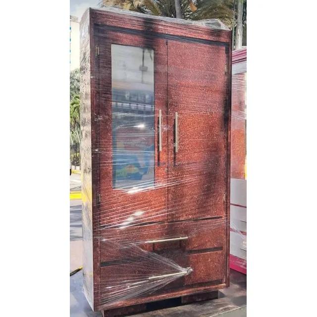 Closep Escaparate Madera Mdf  2 Puertas Y Gavetas