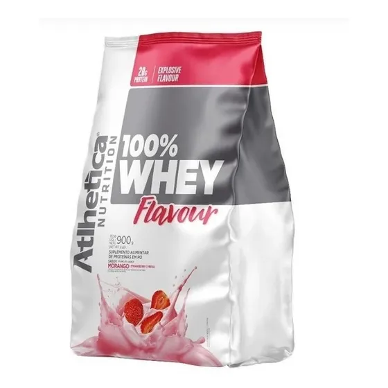 Whey 100% Atlhetica Refil 900g - Melhor Opção Ao Best Whey