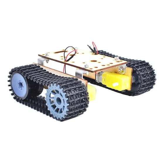 Y Kit De Oruga De Chasis De Carro De Tanque De Aleación Diy