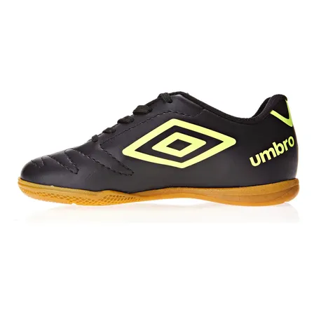 Chuteira Masculina Futsal Class Fg Umbro Preto/limão 43 Br