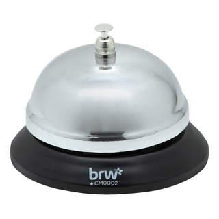 Timbre Hotelero Recepción Campana De Mesa 85mm Brw Timbre Hotelero Recepción Campana De Mesa 85mm Brw