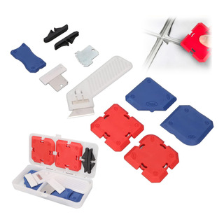 Kit Para Aplicar Silicon Acabados De Herramientas Espátulas Kit Para Aplicar Silicon Acabados De Herramientas Espátulas