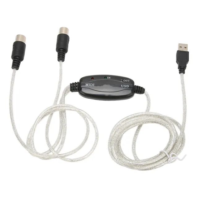 Convertidor De Cable Midi De Pc A Sintetizador Usb De 16 Can