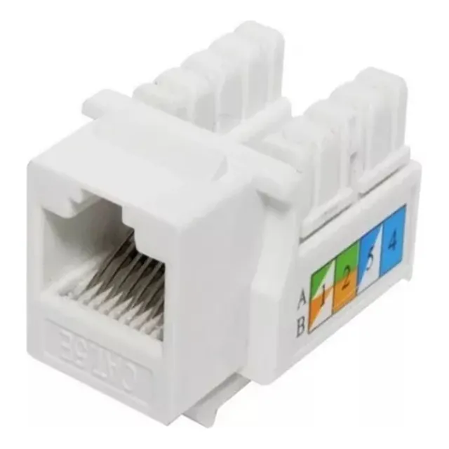 Modulo Rj45 Cat5e Para Placa De Muro. Boleta/factura