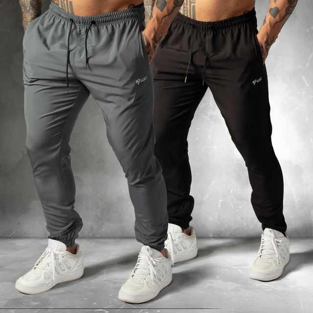 Kit 2 Calças Jogger Tactel Com Elastano Impulse