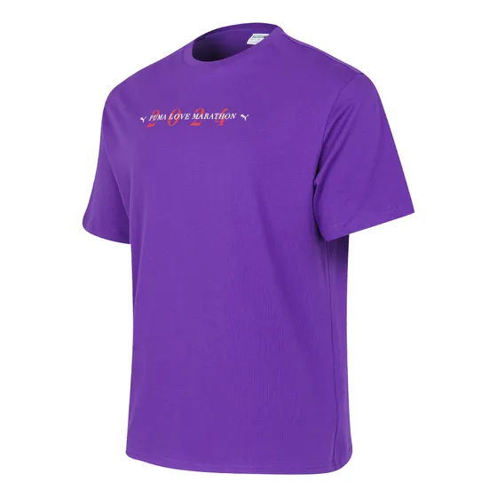 Remera Puma Love Marathon Violeta Solo Deportes