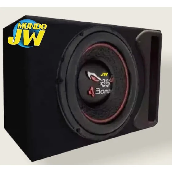 Combo Cajon + Subwoofer Bomber Bicho Papao 15'' 1200w Rms