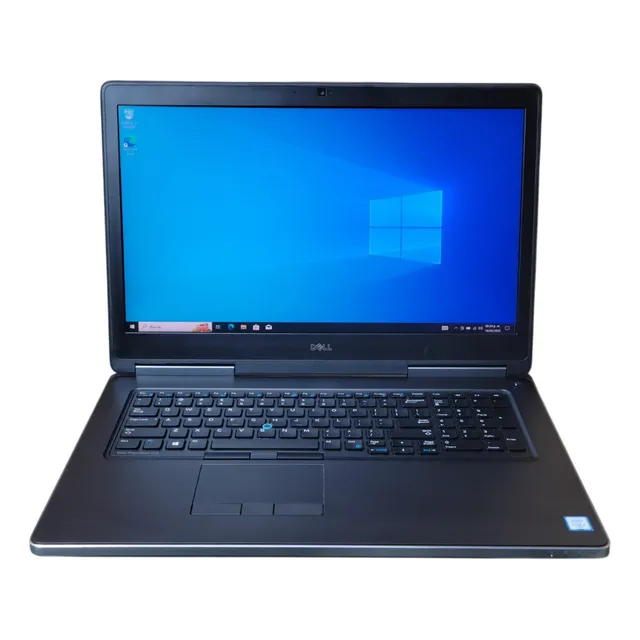 Laptop Dell Precision 7710, Intel I7, 512gb Ssd, 4k Negro (Reacondicionado)