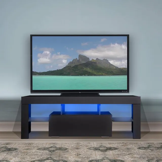 Tv Stand With Storage 51 Inch Led Modern Tv Media Console