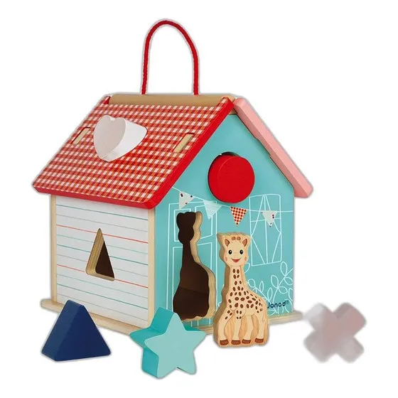 Coleccion Janod Sophie La Girafe - Casa De Clasificacion D