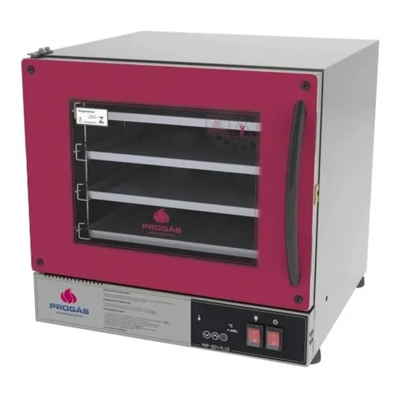 Horno Turbo Convección Eléctrico Digital Progás + 4 Bandejas