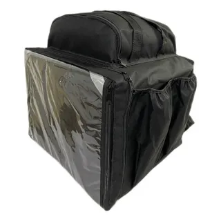 Bag De Entregador 45litros Mochila Sem Caixa De Isopor Cor Preto Desenho Do Tecido Liso Bag De Entregador 45litros Mochila Sem Caixa De Isopor Cor Preto Desenho Do Tecido Liso