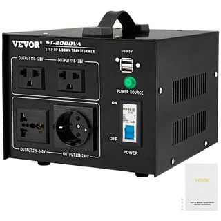 Transformador Variable 2000w Voltaje 240v A 110v, 110v A 240 Transformador Variable 2000w Voltaje 240v A 110v, 110v A 240