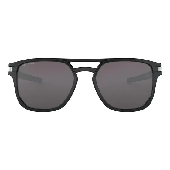 Anteojos de sol Oakley Latch Beta talle Standard armazón black y lente grey