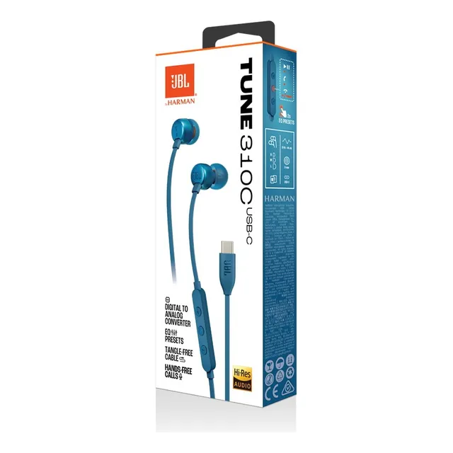 Jbl Tune 310c Usb Auriculares Intrauditivos