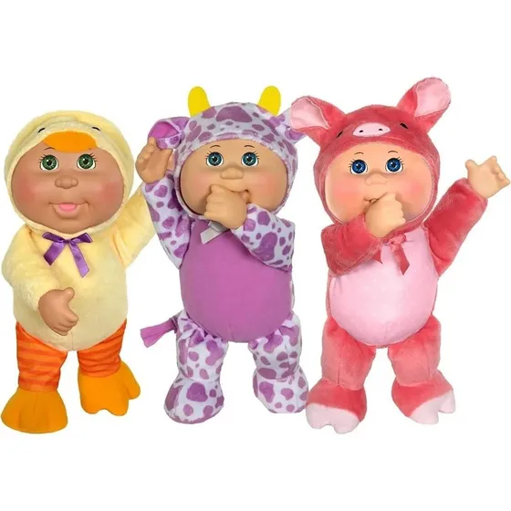 Muñecos Repollitos Cabbage Patch Kids  Farm Friends X3