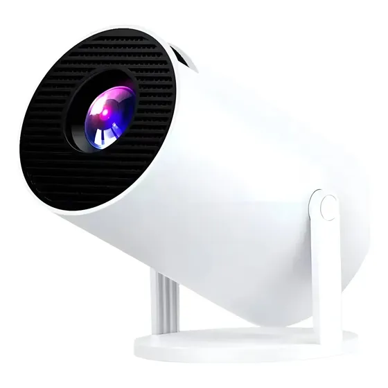 Proyector Mini Proyector Profesional Hy300 Smart Tv 8000lm Blanco