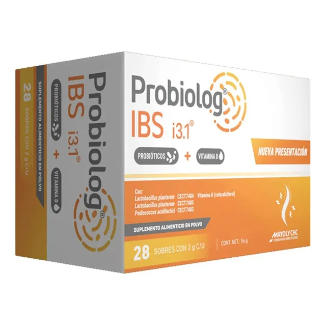 Probiolog Ibs Suplemento Alimenticio Con 28 Sobres