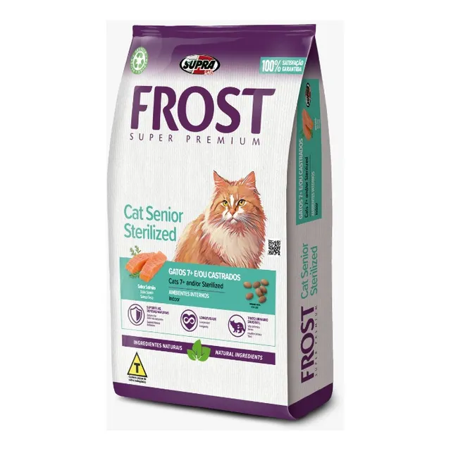 Alimento gato Frost Cat Senior sterilized 7.5kg