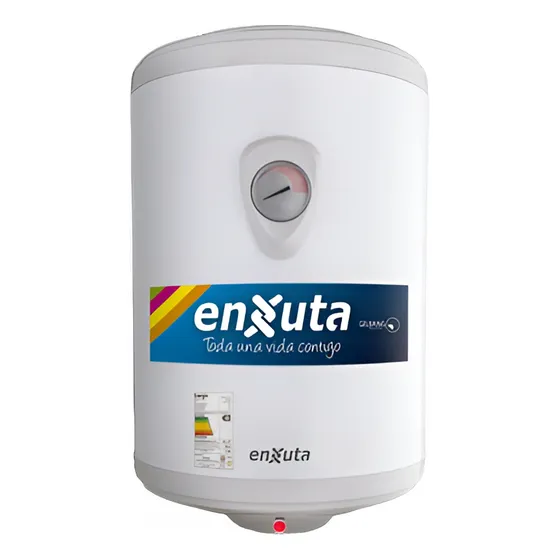 Calefon Enxuta 30 Lts Acero Cilindrico