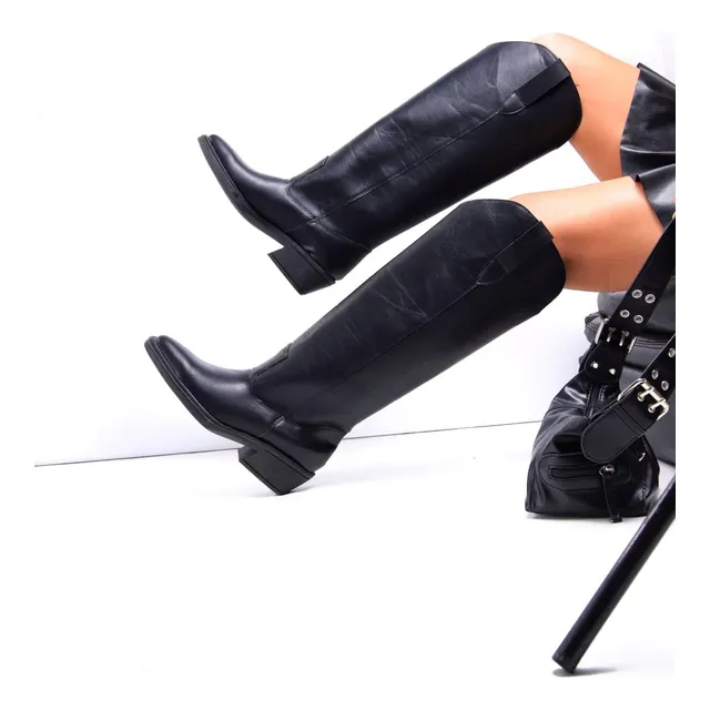 Botinetas Zapatos Mujer Botas Dama Botitas Texanas Cuero