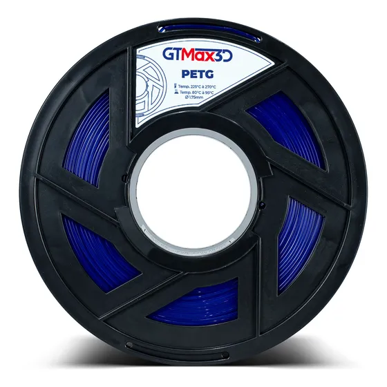 Filamento Petg 1.75mm 1kg - Impressão 3d - Gtmax3d