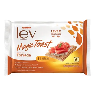 Torrada Lev Magic Toast Tradicional 110g Marilan Torrada Lev Magic Toast Tradicional 110g Marilan