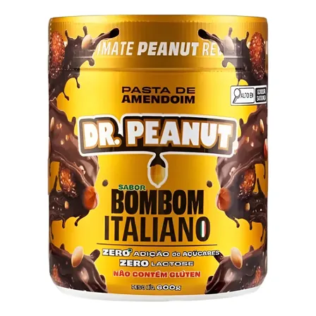 Pasta Dr Peanut Imediato! Sabor Bom Italiano