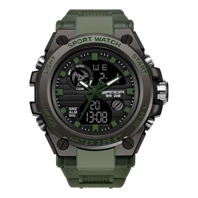 Reloj Deportivo Sanda - Verde