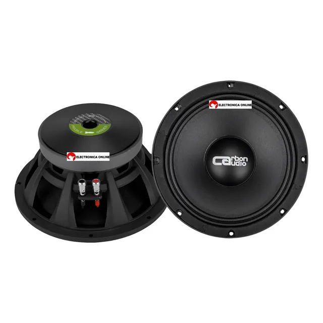 Par De Medios Bajos 10 Carbon Audio Missile Series 3000w