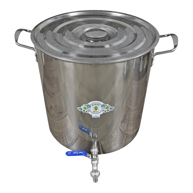 Olla Cervecera Grande Acero Inox. 100 Lts Cerveza Artesanal