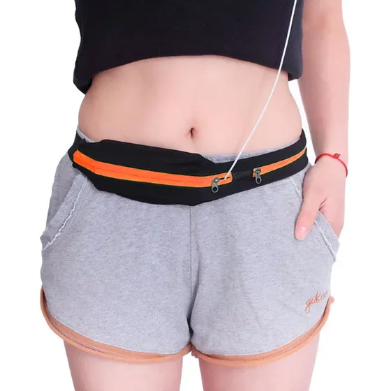Bolso De Cintura Fitness: Gym, Running, Teléfono, Llaves