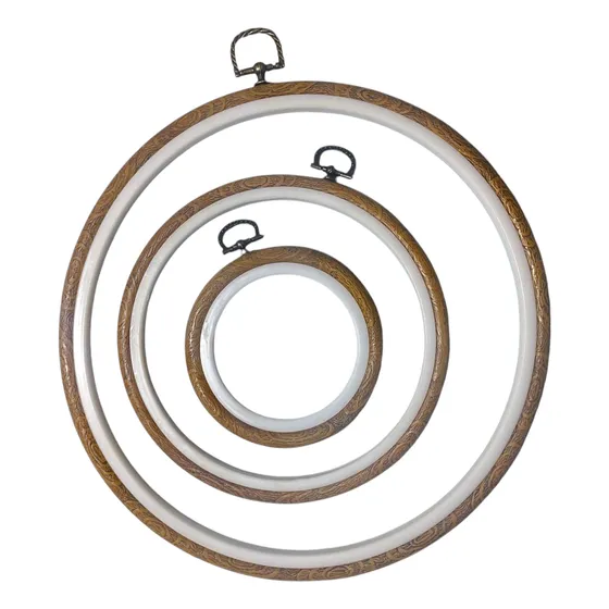Pack X3 Bastidores Flexi Simil Madera Silicona 10 - 17 - 26