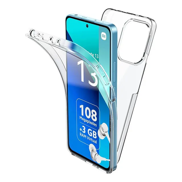 Funda 360 Silicona Compatible Xiaomi Redmi Note 13 4g