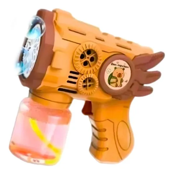 Pistola Capibara Juguete Niños Burbujero Infantil Automática