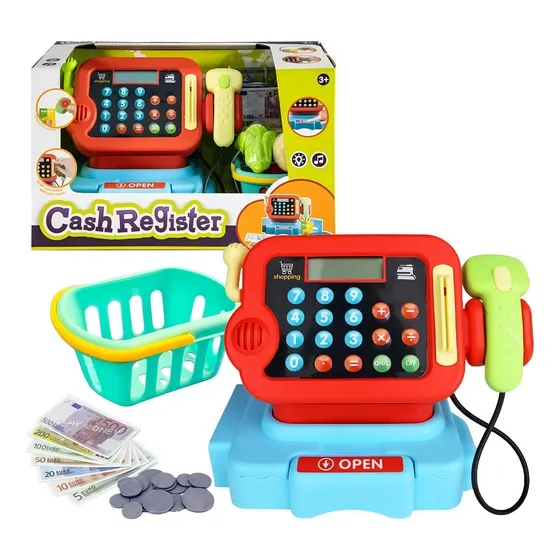 Caja Registradora Calculadora Niños Sonido Luces Lt8801-5c Color Lt8801
