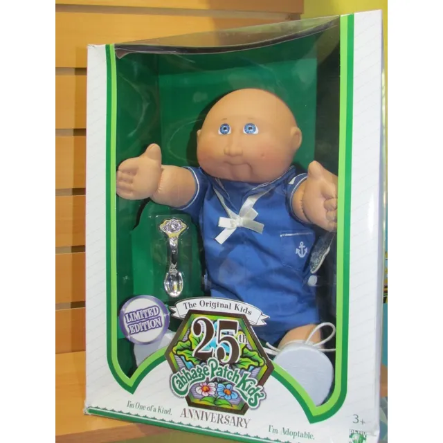 Cabbage Patch Kids 25 Aniversario Muñeca Repollito Nueva 