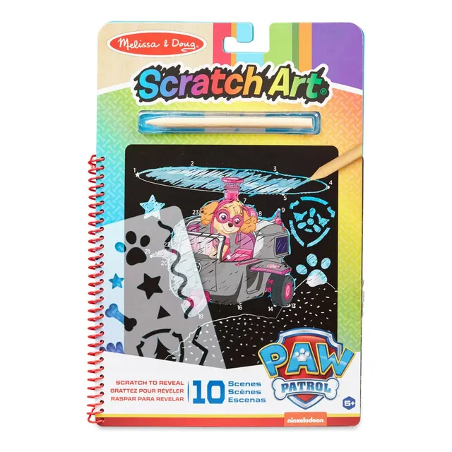 Libro Infantil Para Raspa Aventuras Paw Patrol Para Niñas