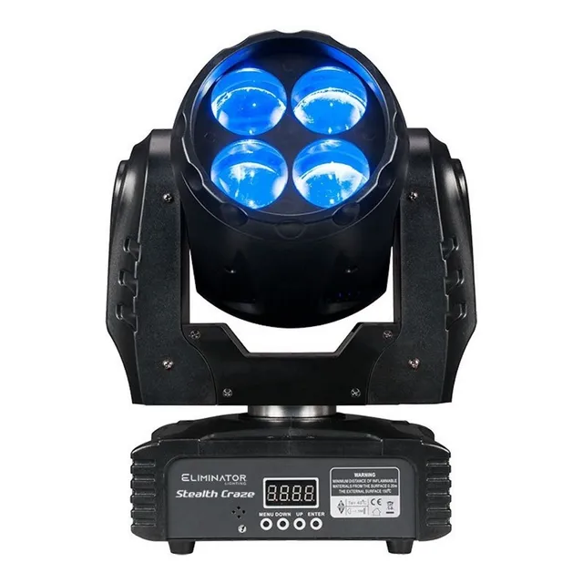 Adj Eliminator Lighting Stealth Craze Luz 40w Cabezal Móvil 