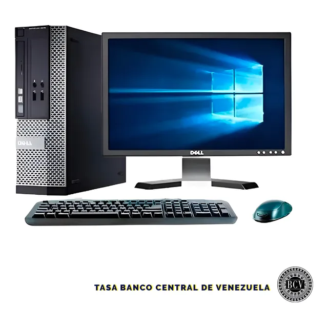 Combo Computadora Cpu Intel I3 8gb Ram 500gb Hdd Monitor 19´