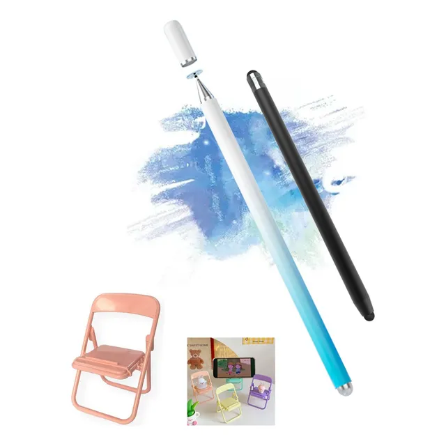 2pcs Universal Pluma Lápiz Tactil Óptico Tablet Stylus Pen
