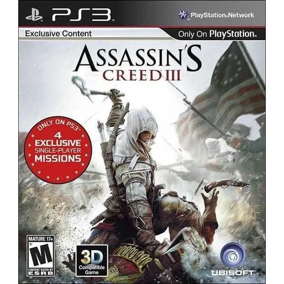 Assassins Creed Iii Ps3 Mídia Física