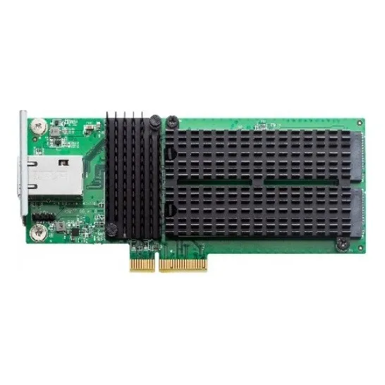 Placa De Rede Pci-e Asustor Slots M.2 2280 Nvme Duplos