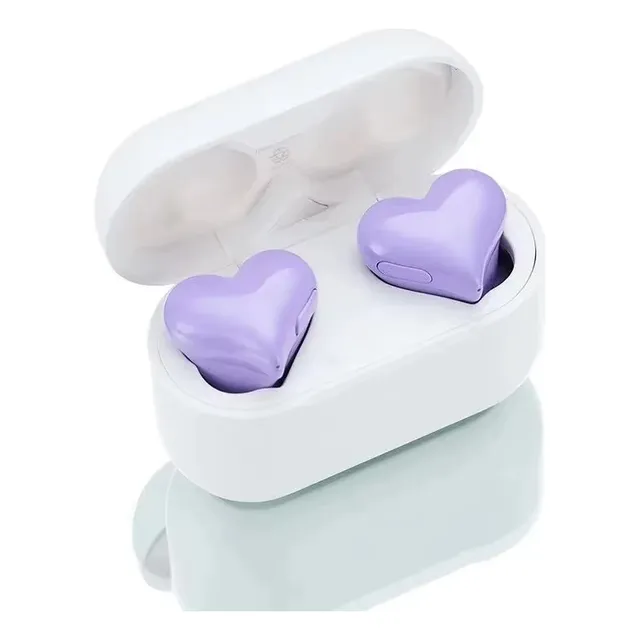 Auriculares Inalámbricos Bluetooth. Forma Corazón. 6 Colores
