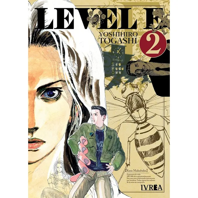 Level E 02 Manga Original Ivrea En Español