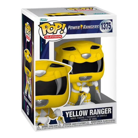Yellow Ranger Funko Pop Power Rangers 1375 Trini