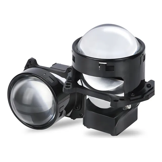 Para 3 Pulgadas Bi-proyector Laser Led Lente Faro Retrofit