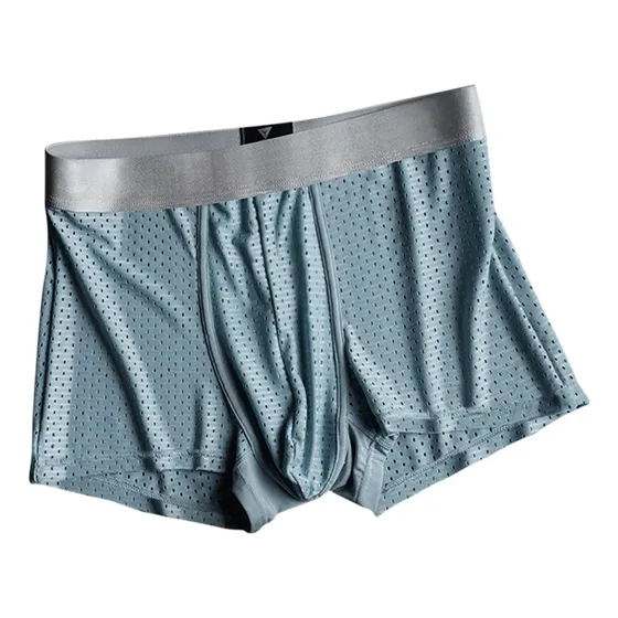 O Ropa Interior Transpirable De Seda Larga De Estilo Nuevo P